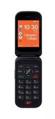 New Sealed Consumer Cellular Iris Flip Phone (8GB) 5.0MP Camera 4G LTE- Red