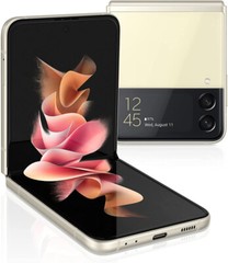 Samsung Galaxy Flip3 5G SM-F711U1 128GB Unlocked 6.7in Cream OBX