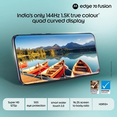 MOTOROLA Edge 70 Fusion (SILHOUETTE, 12+256GB) Snapdragon® 7s Gen 4 SmartPhone.