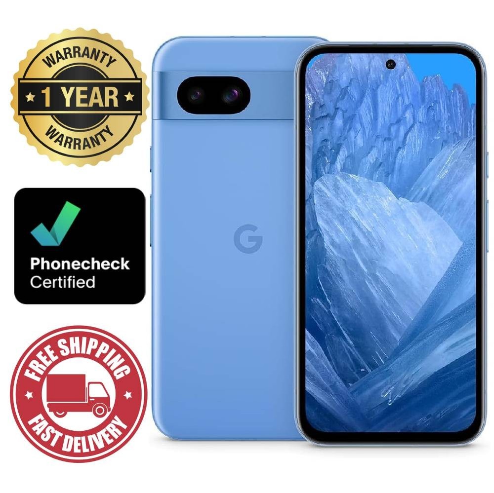Google Pixel 8a – 128 GB – Bay (Unlocked) Smartphone – Very Good