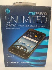 RARE BRAND NEW FACTORY SEALED AT&T PREPAID MAVEN 3 Z835 ANDROID
