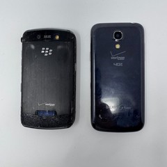 Lot of 2 Blackberry Storm 9530 and Samsung Galaxy S4 Mini Bundle Untested READ