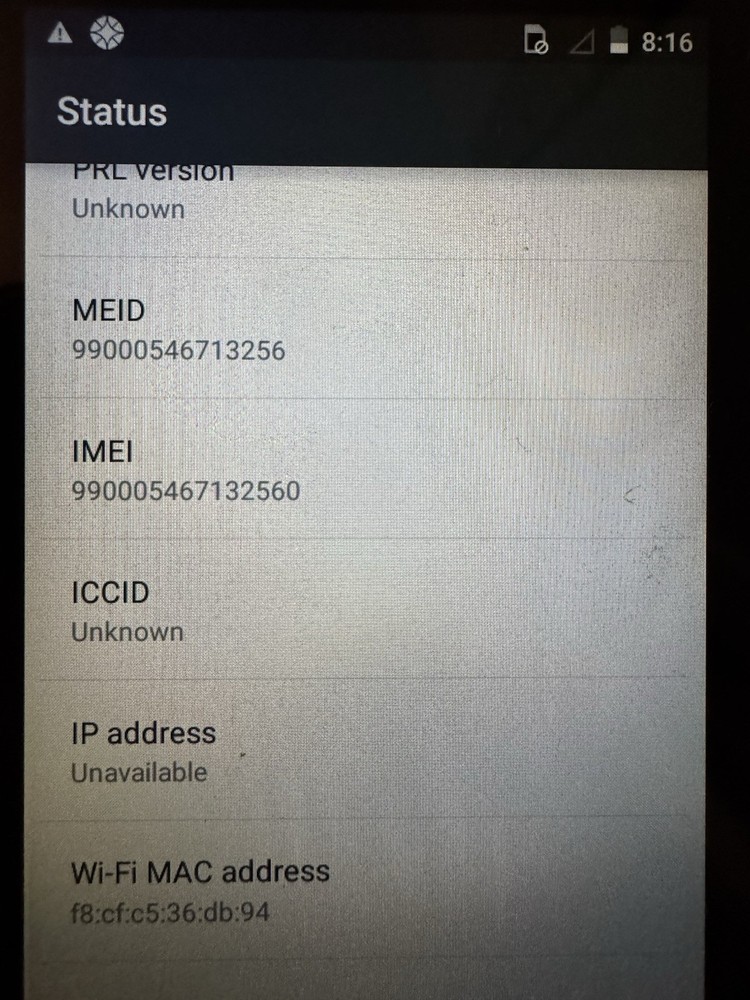 Motorola MOTO G 8GB XT1526 (Unknown) Black Fast Shipping Very Good Used IMEI See