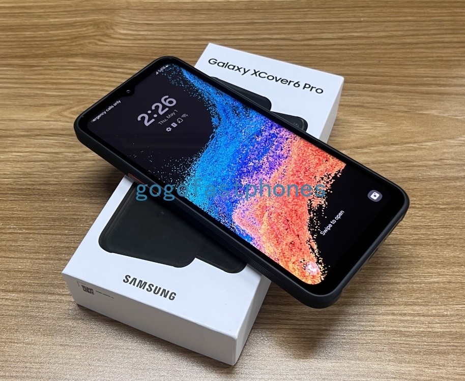 Unlocked Samsung Galaxy Xcover 6 Pro SM-G736U1 6+128GB 6.6″IP68 GPS New Unopened