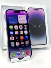 Apple iPhone 14 Pro A2650 128GB Deep Purple Unlocked phone 98% battery health
