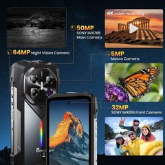 6.78″ FOSSiBOT F113 5G Rugged Smartphone Android 15 64MP Night Vision Outdoors