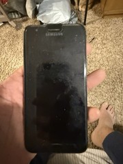 Samsung Black Bar Style Smartphone with Micro USB Connectivity, Sleek Design