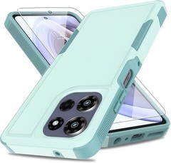 for Moto G Power 2026/2025 Case with HD Screen Protector, Heavy Duty Cell Phone