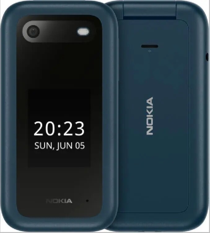 Nokia 2660 Flip Dual-SIM Original 2.8″ 4G LTE 5.0MP Flip Mobile Phone