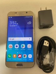 Samsung Galaxy S6 Verizon/ GSM unlocked SM-G920V 32GB Smartphone Gold -USED