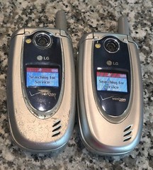LG VX5200, Flip Phone, Vintage, Collectors, Verizon, Each Sold Separate, CDMA,
