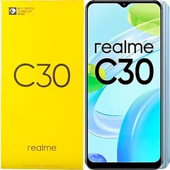 Realme C30 4G Lake Blue 32GB ROM + 3GB RAM Dual-SIM Factory Unlocked GSM NEW