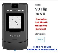V3 FLIP PHONE ▶▶ INCLUDES MONTH UNLIMITED $20 Plan! ✅ H2O ▶ ATT Network!!