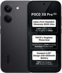 POCO X8 Pro 5G Dual SIM 12GB RAM 256GB Storage MTK Dimensity 8500-ULTRA Gaming