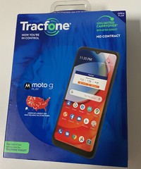 🧷 Tracfone Motorola Moto G Play – 32GB – Blue 🆕 👉NO SIM CARD👈
