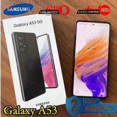 💯Brand New amsung Galaxy A53 5G SM-A536U-128GB Black (Full Unlocked) GSM CDMA c