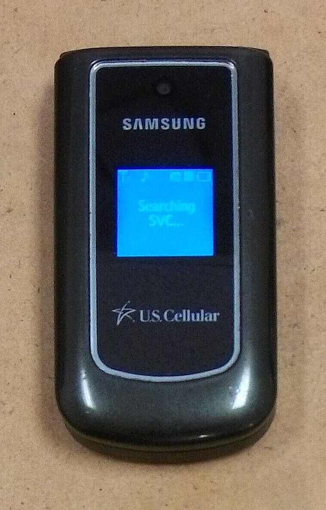 Samsung Axle SCH-R311 – Green ( U.S. Cellular ) Very Rare CDMA Phone – No Back