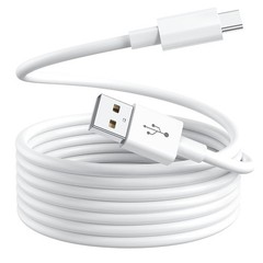10ft USB A to USB C Fast Charger Cable for iPhone 17/16, Samsung Galaxy S25