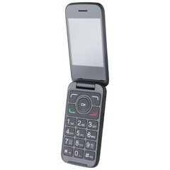 FAIR – Alcatel SMARTFLIP (2.8-in) Flip Phone (4052R) AT&T Locked – Black / 4GB