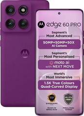 MOTOROLA Edge 60 Pro 5G (Purple 256GB 12GB RAM) Dimensity 8350 Global Version.