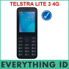 UNLOCKED 4G ALL SIMS – TELSTRA LITE 3 4G 4GX VoLTE BLUE TICK PUSH BUTTON PHONE