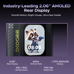 DOOGEE V50 PRO 5G Rugged Smartphone 52GB+512GB 200MP/Night 6.78 Inch Dual Screen