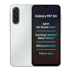 Samsung Galaxy M17 5G (Silver, 8GB RAM, 128GB ) Exynos 1330 Global Version.