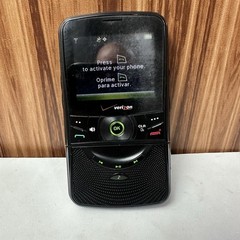 Working Pantech Razzle TXT8030 – Black ( Verizon ) Very Rare MP3 Swivel Phone