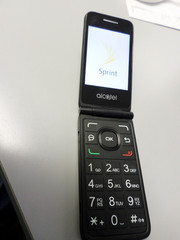 Alcatel Go Flip 4044T Virgin Only 4GB Black for Sprint