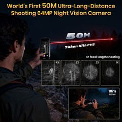 6.78″ FOSSiBOT F113 5G Rugged Smartphone Android 15 64MP Night Vision Outdoors