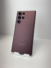 Samsung Galaxy S22 Ultra 5G SM-S908U1 128GB Burgundy Unlocked Clean IMEI