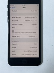 Apple iPhone SE 2nd Gen. 64 GB Black TFW StraightTalk – MHHC3LL/A iOS 18.5 A2275