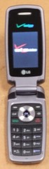 LG VX5400 – Silver and Gray ( Verizon ) Cellular Flip Phone