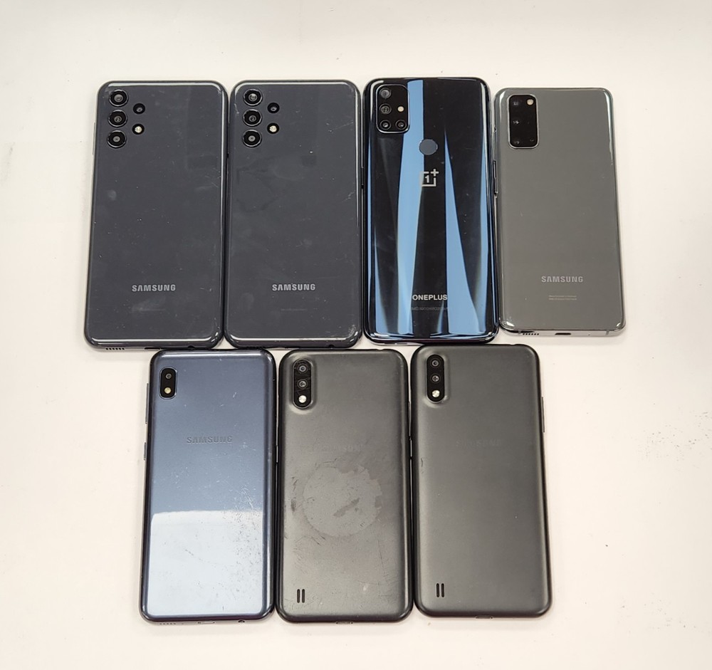 Lot of 7 Mixed Phones Locked to T-Mobile *Read*