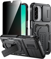 Samsung Galaxy A17 5G / A26 5G / A16 5G 4G Case with Privacy Screen Protector