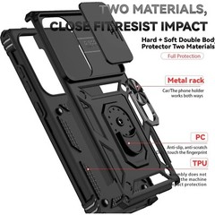 For Samsung Galaxy S25 Ultra Case with Military Grade Cover & Screen Protector