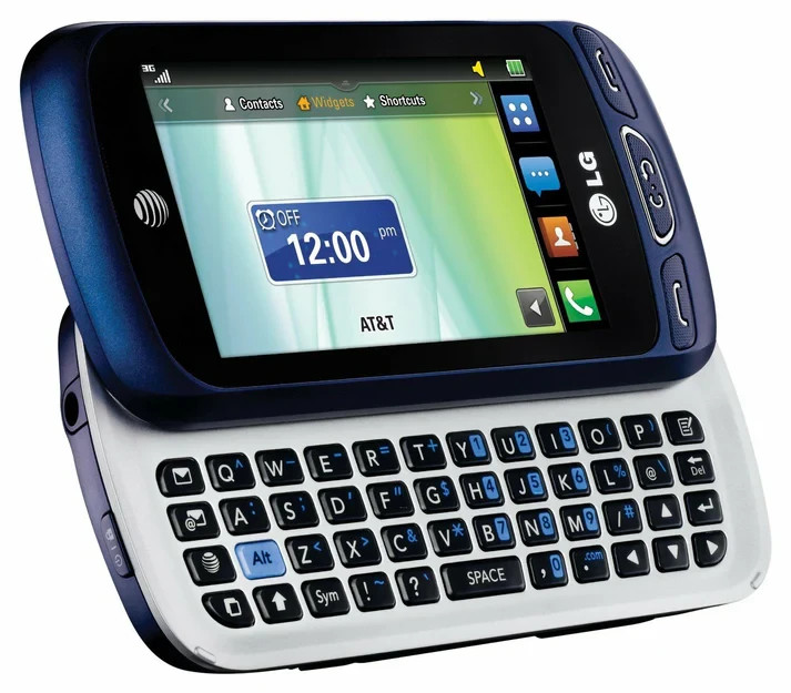 LG Xpression 2 C410 Blue – (AT&T) Sliding QWERTY Keyboard Phone 3G Must Read