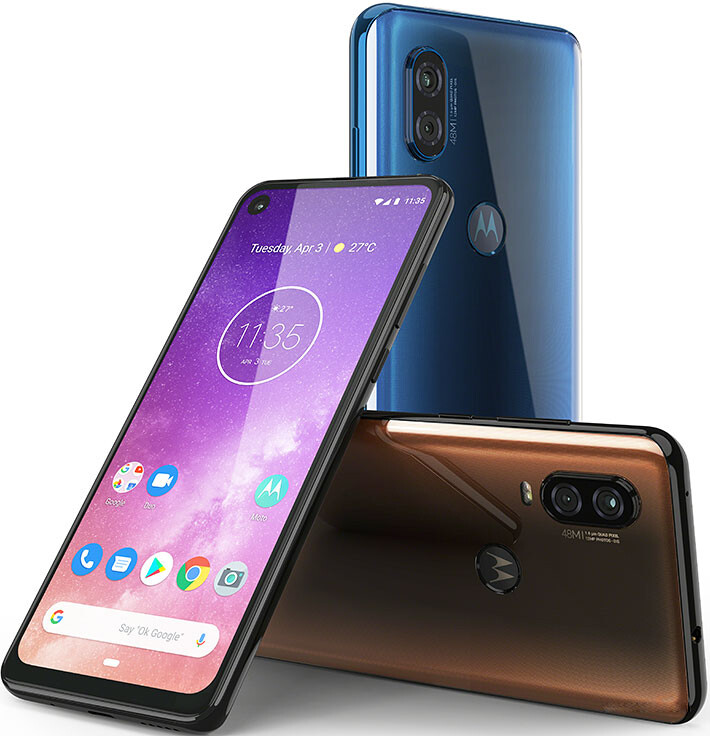 Motorola One Vision P50 XT1970 4G LTE 6GB 128GB Unlocked Phone 48MP Dual SIM