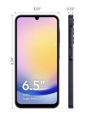 Unlocked Samsung Galaxy A25 5G 128GB Black A256U 6.5” – Excellent new open box