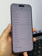 Apple iPhone 16 Pro Max Factory Unlocked 256GB Natural Titanium (Scratches) 4649