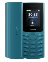 Nokia 105 4G (2023) GSM ONLY Volte Dual SIM Unlocked Mobile Phone Blue – New