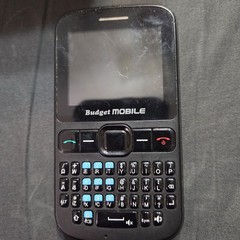 Budget MOBILE Bar Cell Phone Black QWERTY Camera 3.5mm