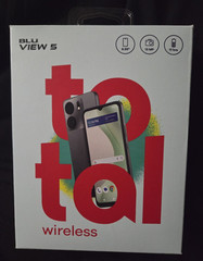 BLU View 5 64GB Black Android Total Wireless