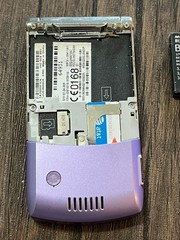 Motorola RAZR V3xx Purple Silver AT&T READ