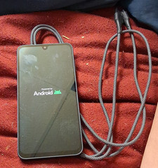 Samsung A1688 Android Bar Smartphone 256GB Storage Gray Color Model A1688
