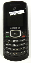 Samsung SGH-T105G – Black and Silver ( Tracfone ) Cellular Candybar Phone WORKS