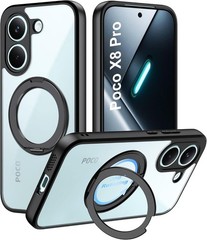 High-Quality PC Material Case for Poco X8 Pro with Stand, Scratch Resistant, Ant