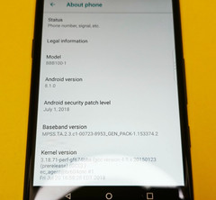 *BAD EARPIECE* BLACKBERRY KEY ONE BLACK EDITION 64GB UNLOCKED ANDROID CELL PHONE