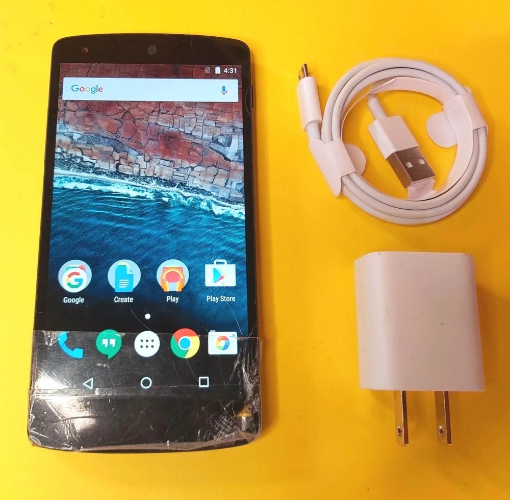 🔥VIEW PHOTOS🔥 LG NEXUS 5 D820 16GB UNLOCKED CELL PHONE BELL ROGERS TELUS FIDO+