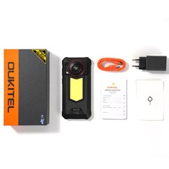 Global OUKITEL WP53 PRO 4G Rugged Phone Android 15 Mobile Waterproof 11000mAh